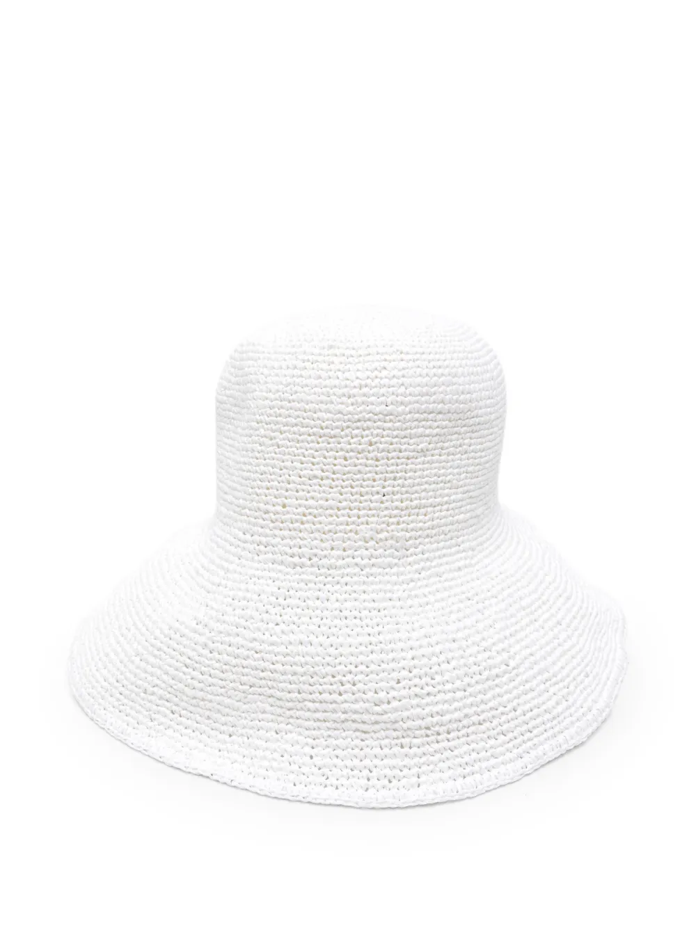 TOTEME woven sun hat - Weiß