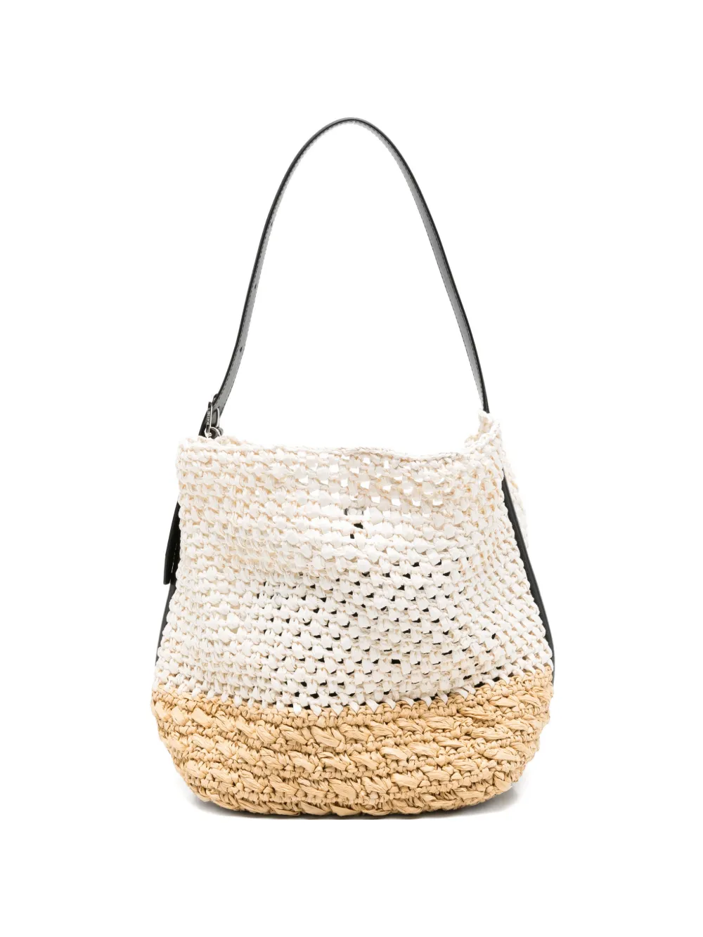 TOTEME medium belt-strap tote bag - Bianco