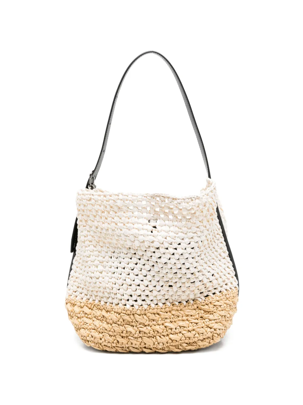 TOTEME medium belt-strap tote bag - Bianco