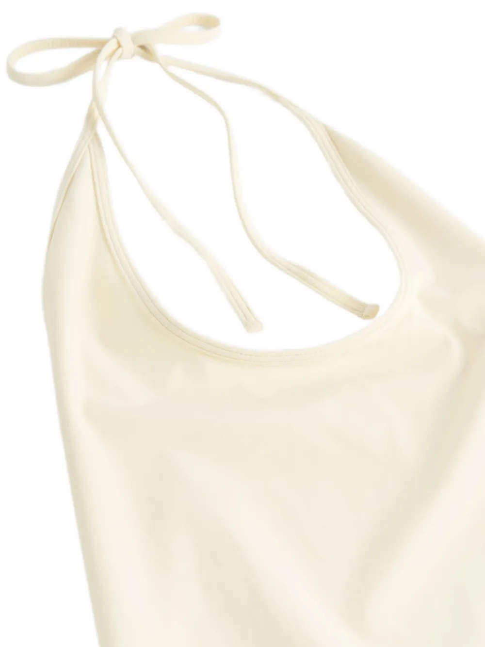 TOTEME Badpak met strik Beige