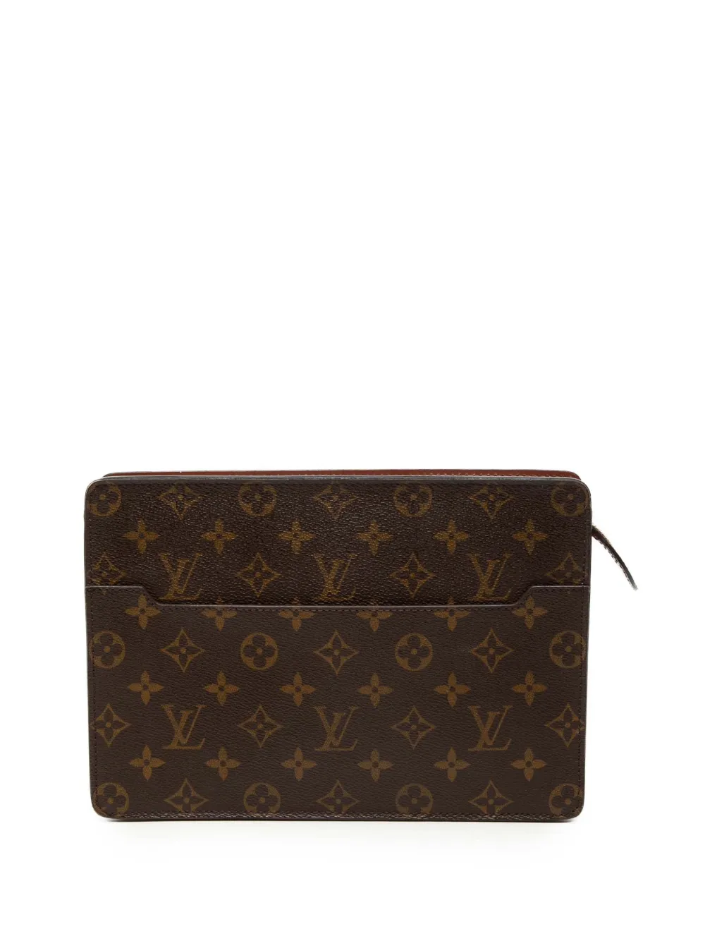 Louis Vuitton Pre-Owned 2000 Monogram Pochette Homme clutch bag - Marrone