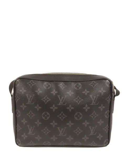 Louis Vuitton Pre-Owned Monogram Eclipse Taiga Outdoor messenger bag