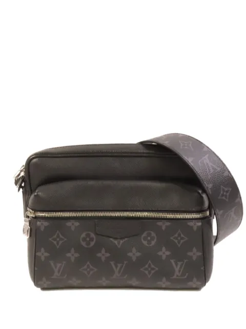 Louis Vuitton Pre-Owned Monogram Eclipse Taiga Outdoor messenger bag