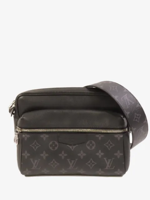 Louis Vuitton Pre-Owned Monogram Eclipse Taiga Outdoor messenger bag