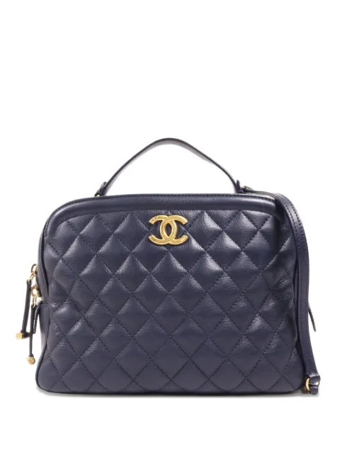 CHANEL Pre-Owned Diamond quilted CC tote bag