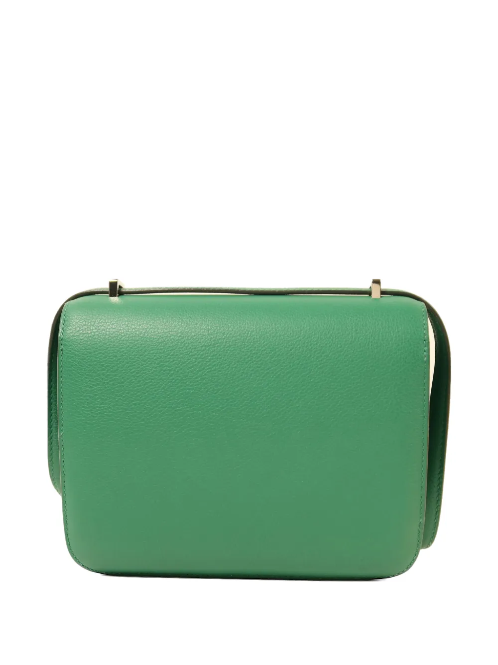 Hermès Pre-Owned mini Constance Evercolor-leather shoulder bag - Verde