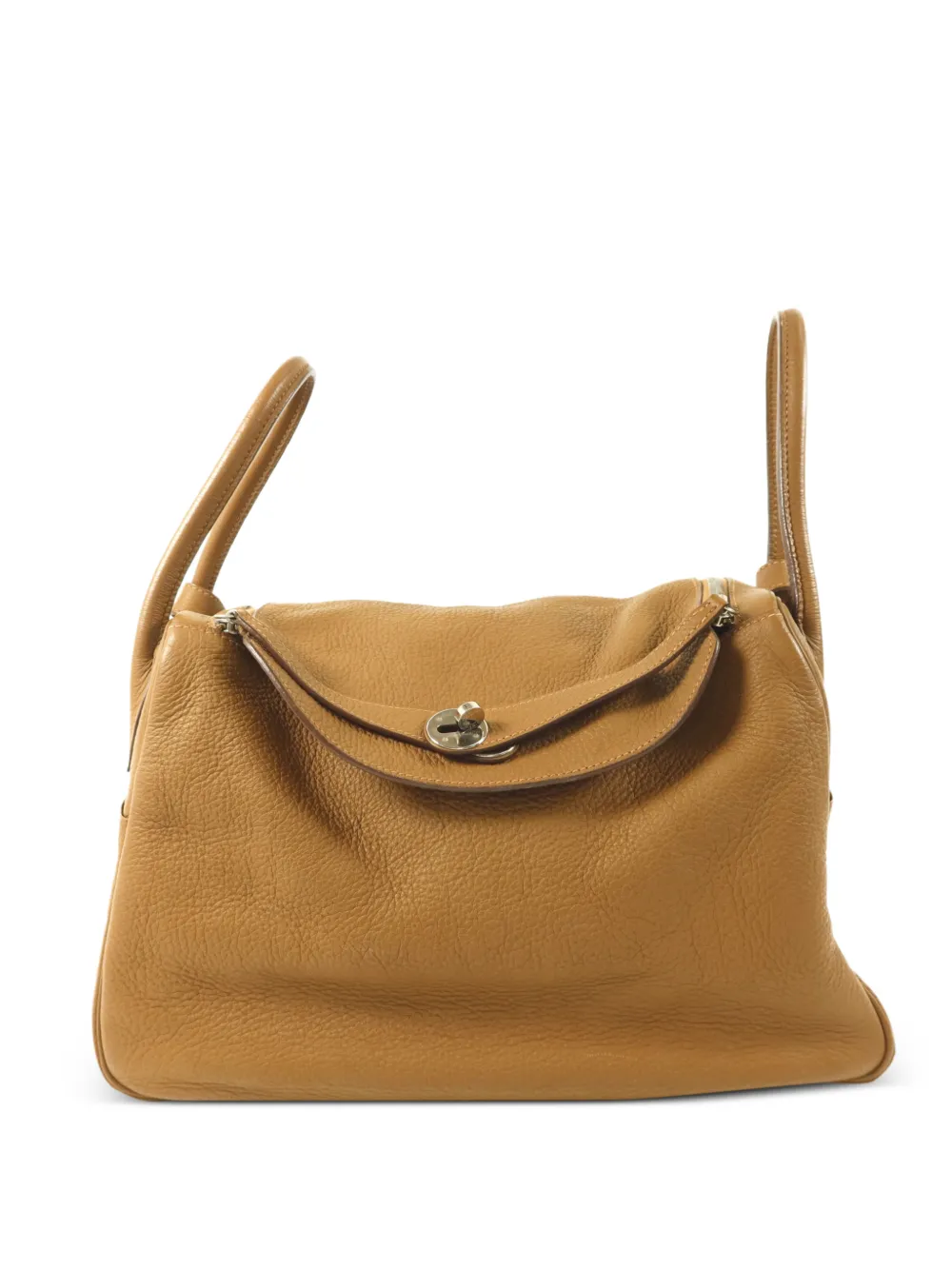 Hermès Pre-Owned Lindy 34 leather tote bag - Marrone