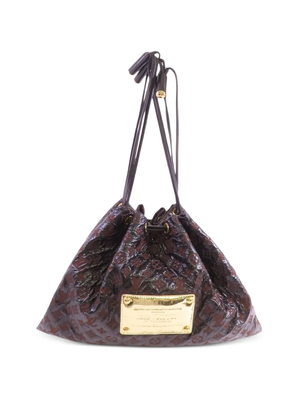 Louis Vuitton Pre-Owned Envinil Squishy Monogram shoulder bag - Marrone