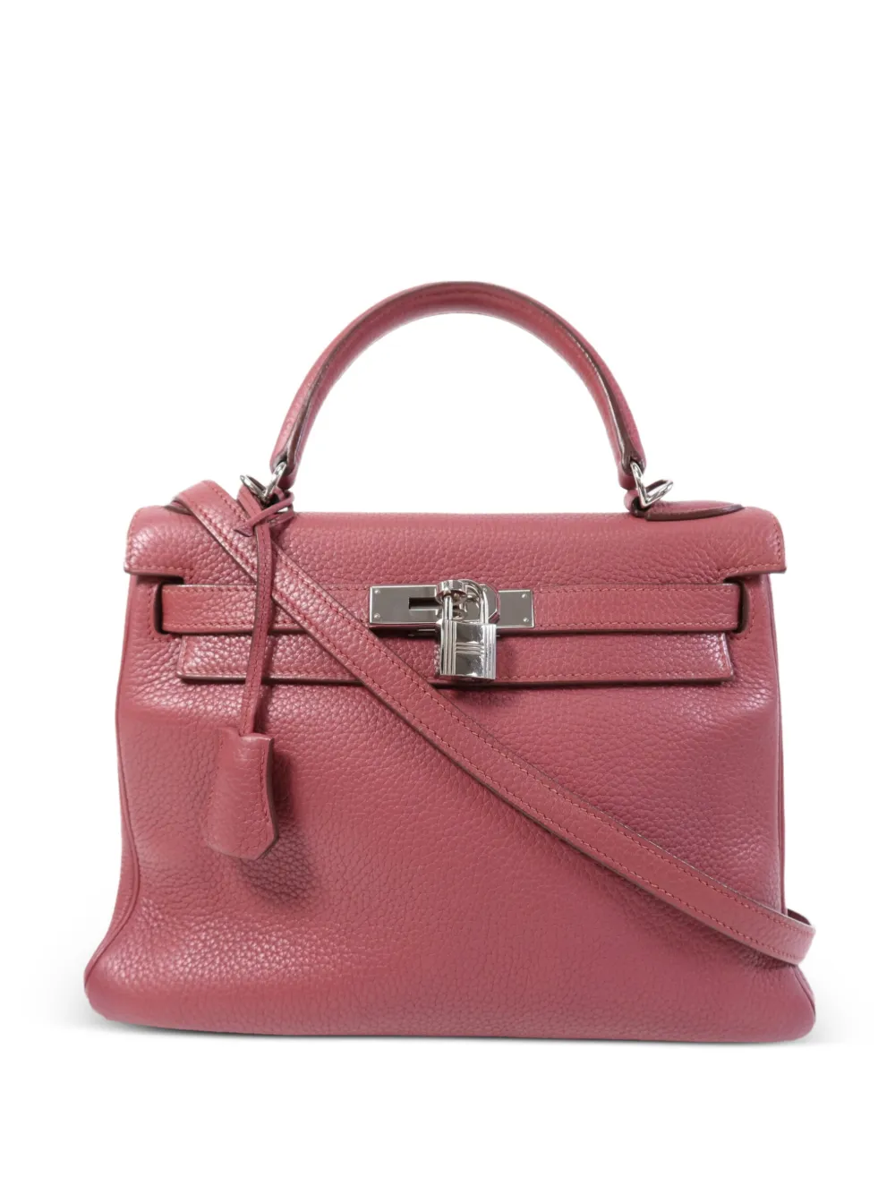 Hermès Pre-Owned Kelly 28 twist-lock tote bag - Rosa