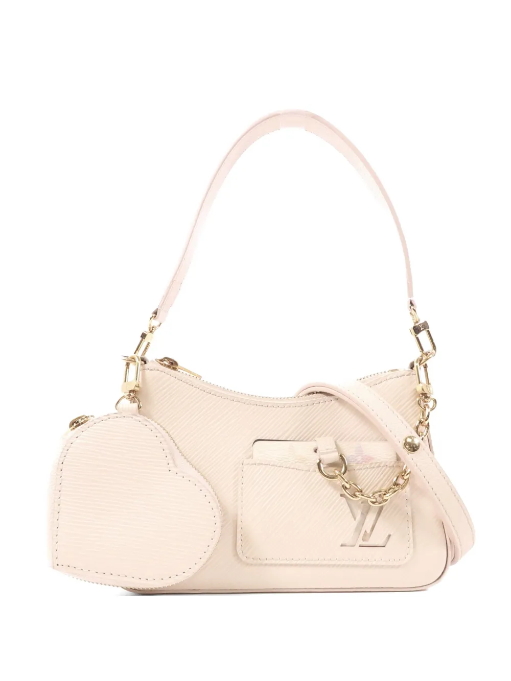 Louis Vuitton Pre-Owned Marellini 2 Way Épi leather shoulder bag - Nude