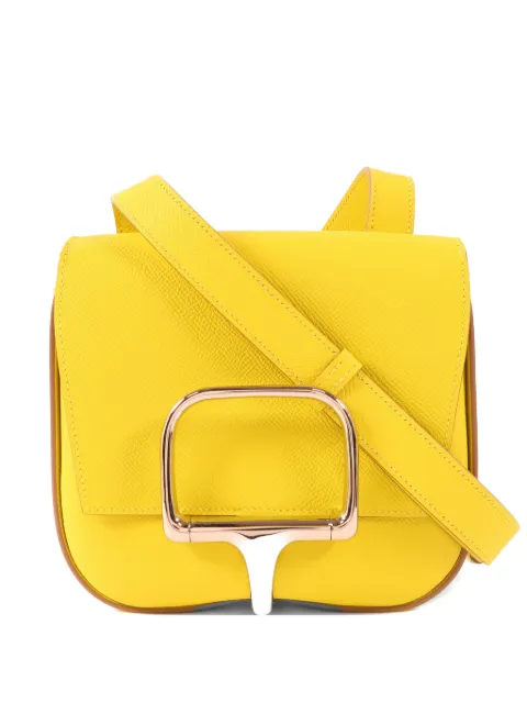 Hermès Pre-Owned mini Della Cavalleria Clemence-leather crossbody bag
