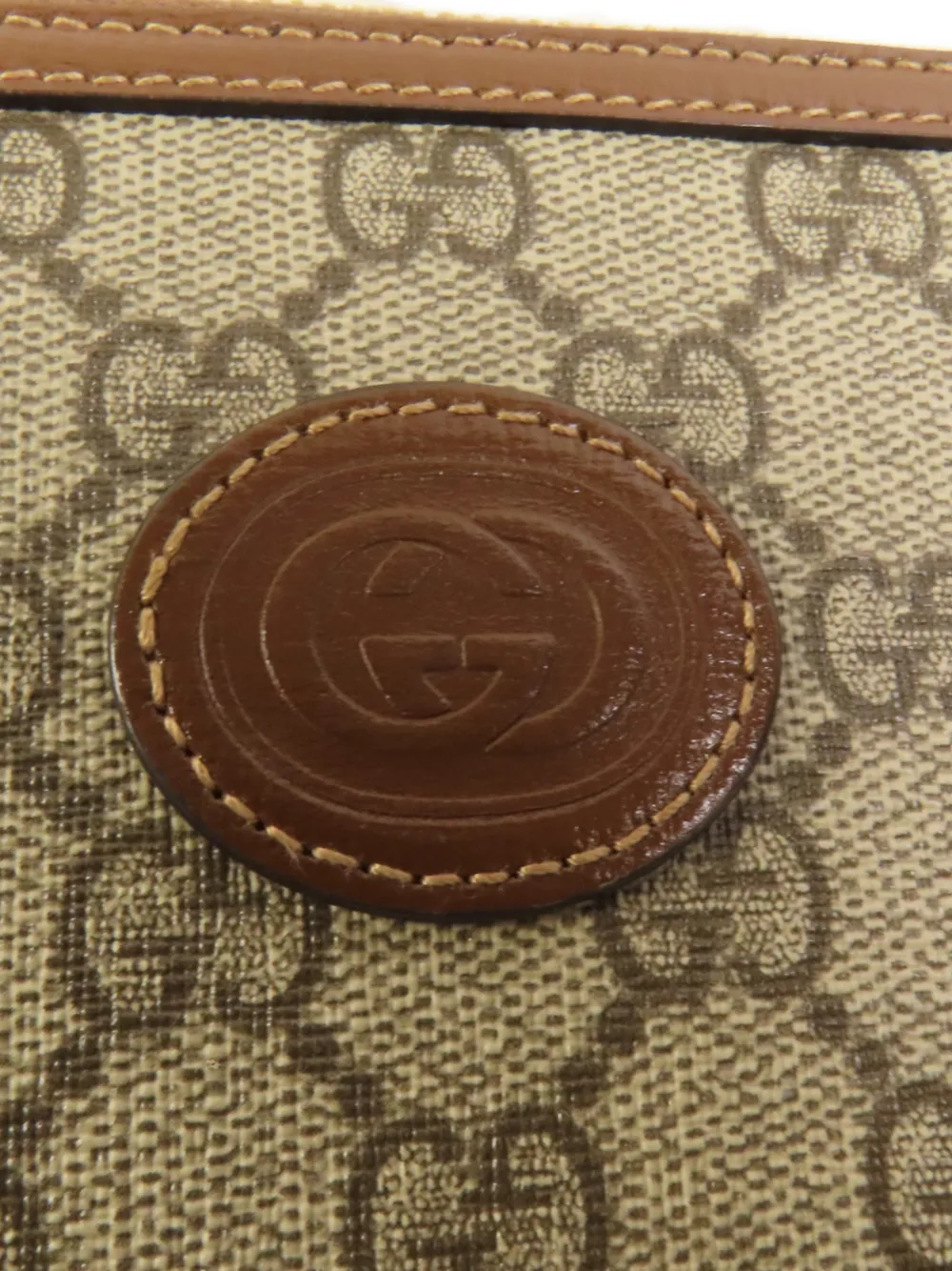Gucci Pre-Owned GGキャンバス ショルダーバッグ | ブラウン | FARFETCH JP
