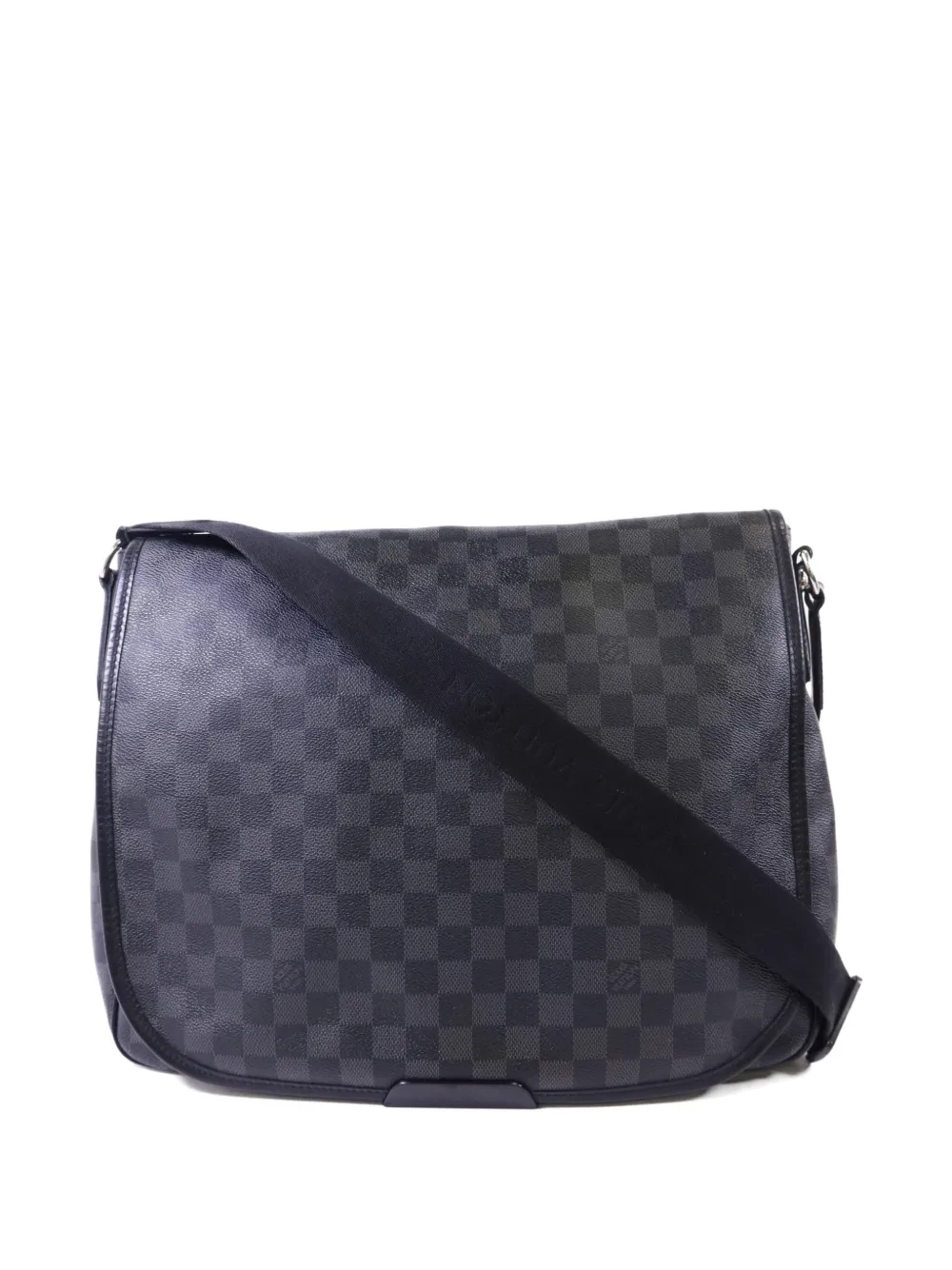 Louis Vuitton Pre-Owned GM Damier Graphite Daniel shoulder bag - Nero