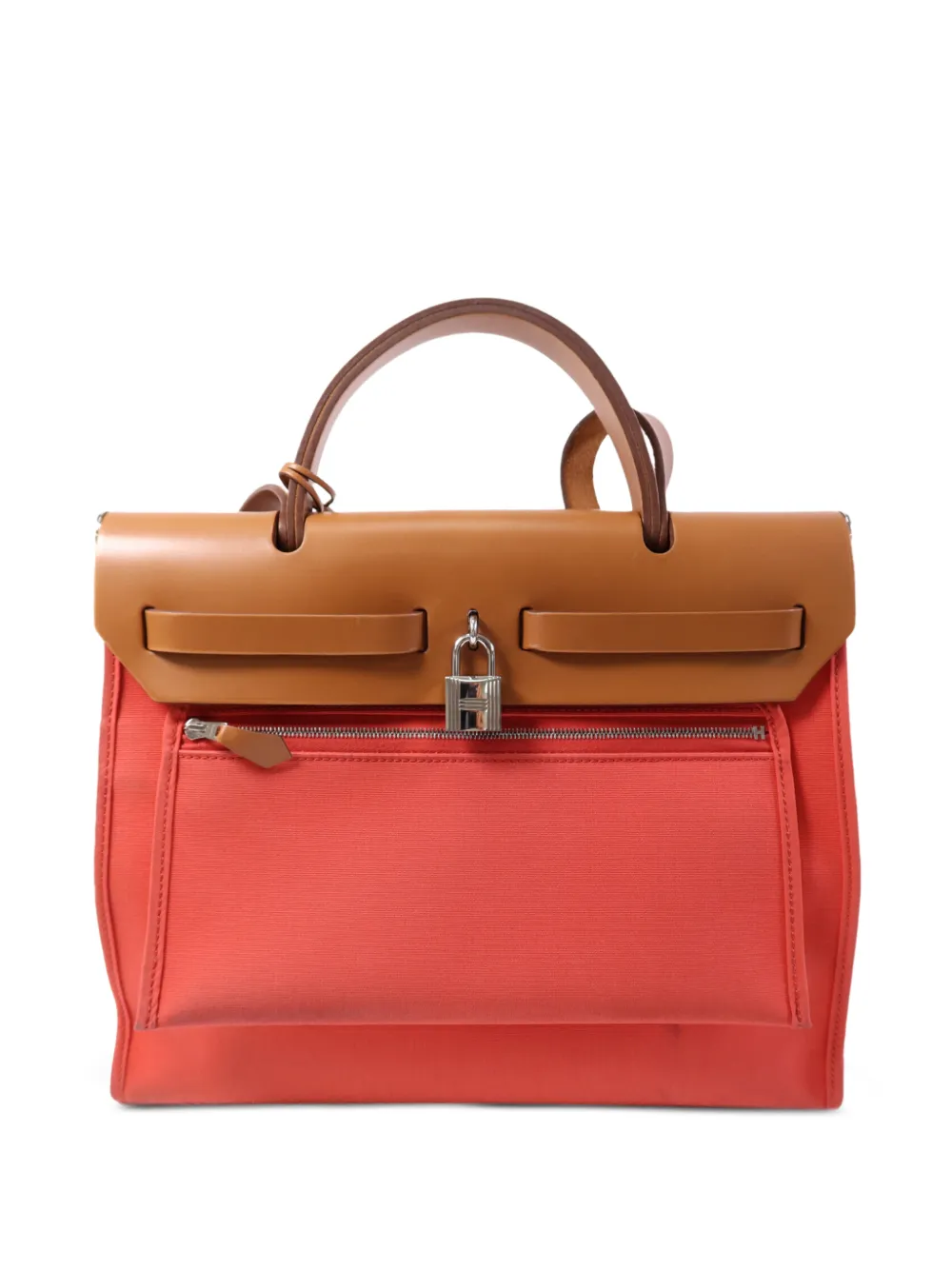  Hermès Pre-owned Borsa Tote Pm Herbag - Arancione 