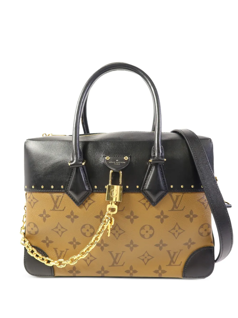 Louis Vuitton Pre-Owned City Malle Monogram Reverse shoulder bag - Toni neutri