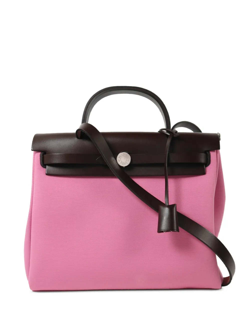 Hermès Pre-Owned PM Herbag canvas tote bag - Rosa