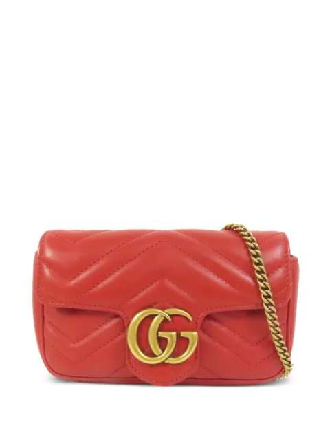 Gucci Pre-Owned Mini GG Marmont Schultertasche