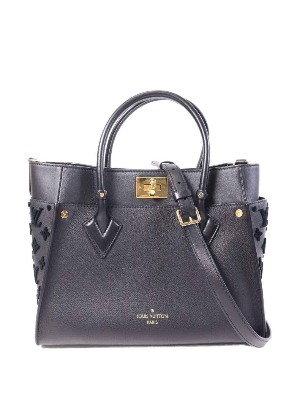 Louis Vuitton Pre-Owned MM On My Side tote bag - Nero
