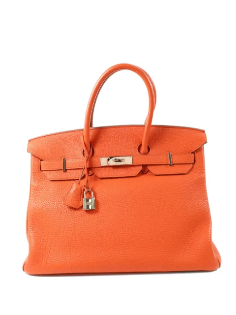 Hermès Pre-Owned Borsa tote Birkin 35 in pelle