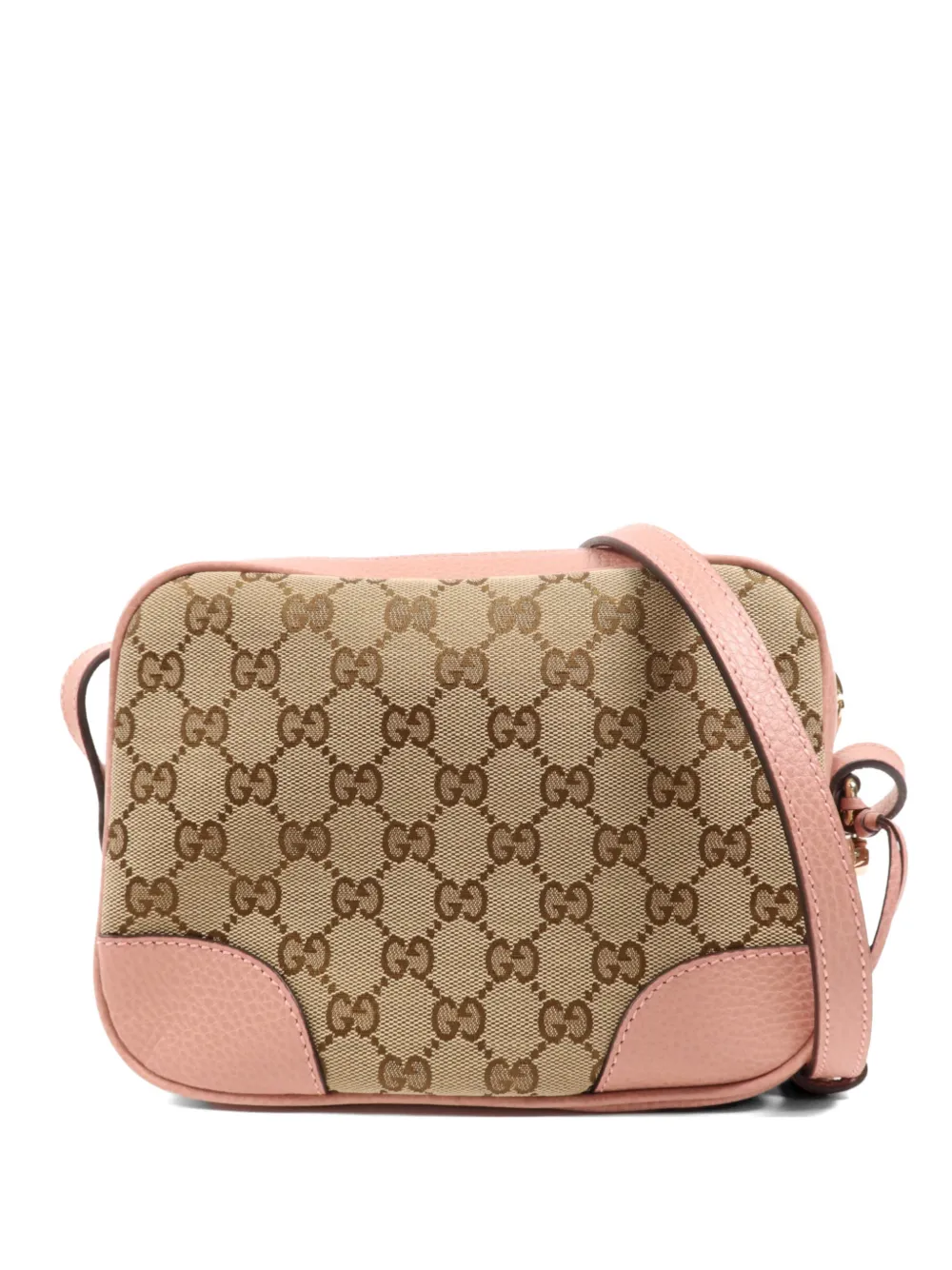 Gucci Pre-Owned mini Bree GG Monogram shoulder bag - Marrone