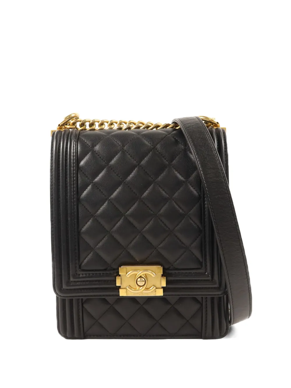 CHANEL Pre-Owned Le Boy chain shoulder bag - Nero