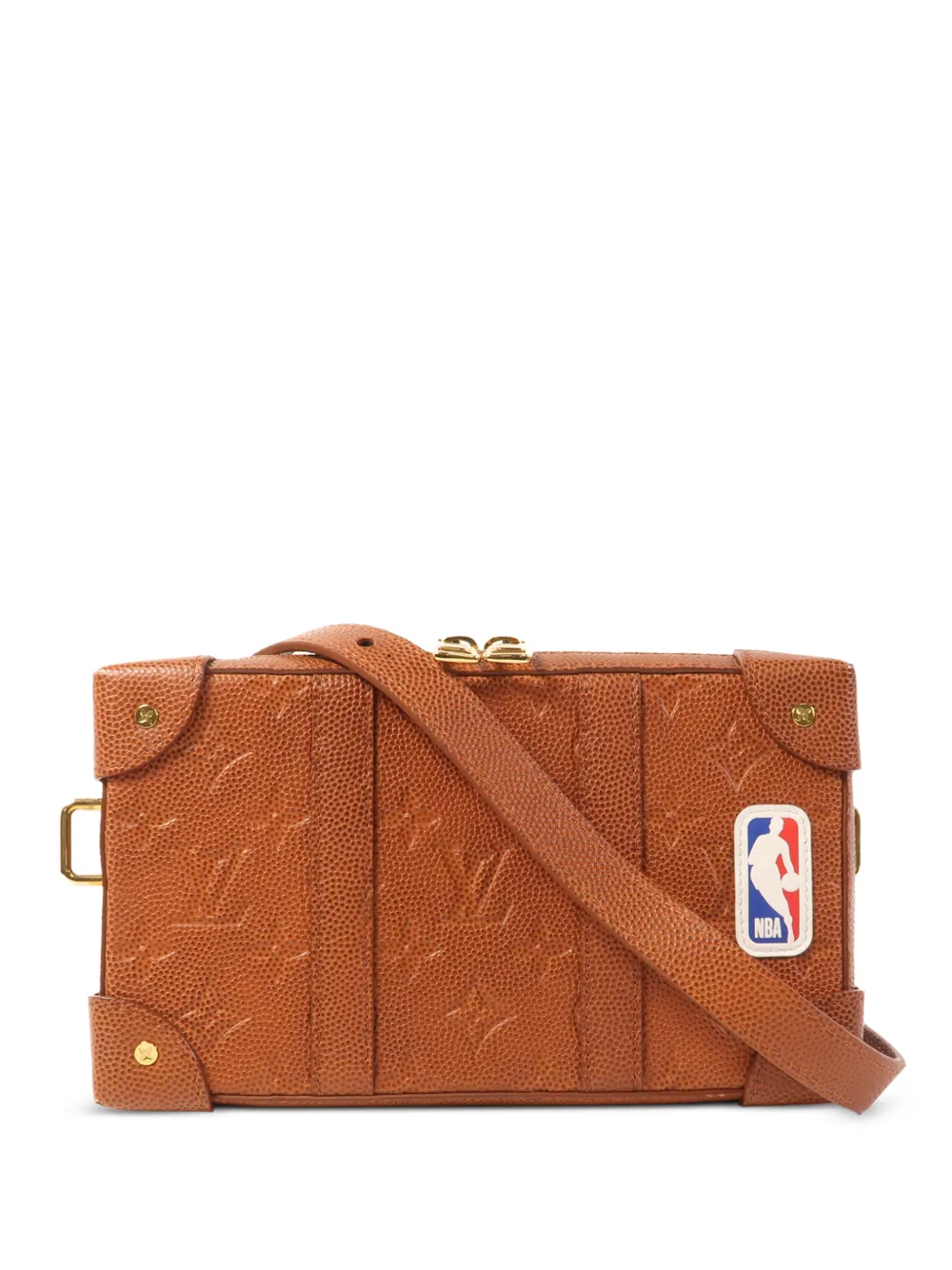 Louis Vuitton Pre-Owned x NBA Soft Trunk crossbody bag - Brown
