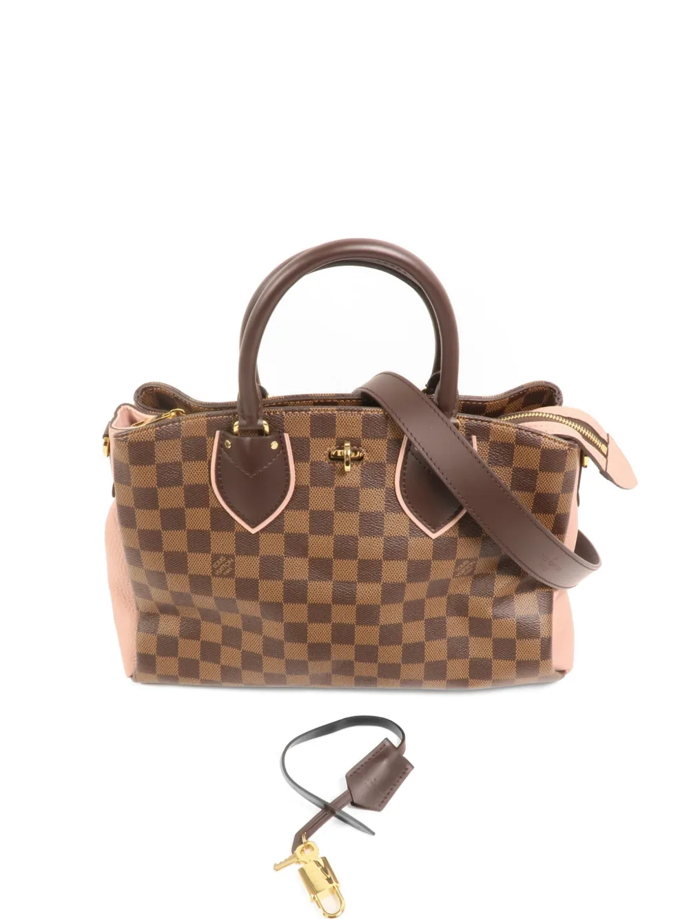 Louis Vuitton Pre-Owned Normandy Damier Ebène canvas tote bag - Marrone
