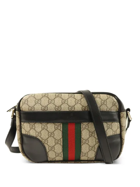 Gucci Pre-Owned GG Web-stripe messenger bag