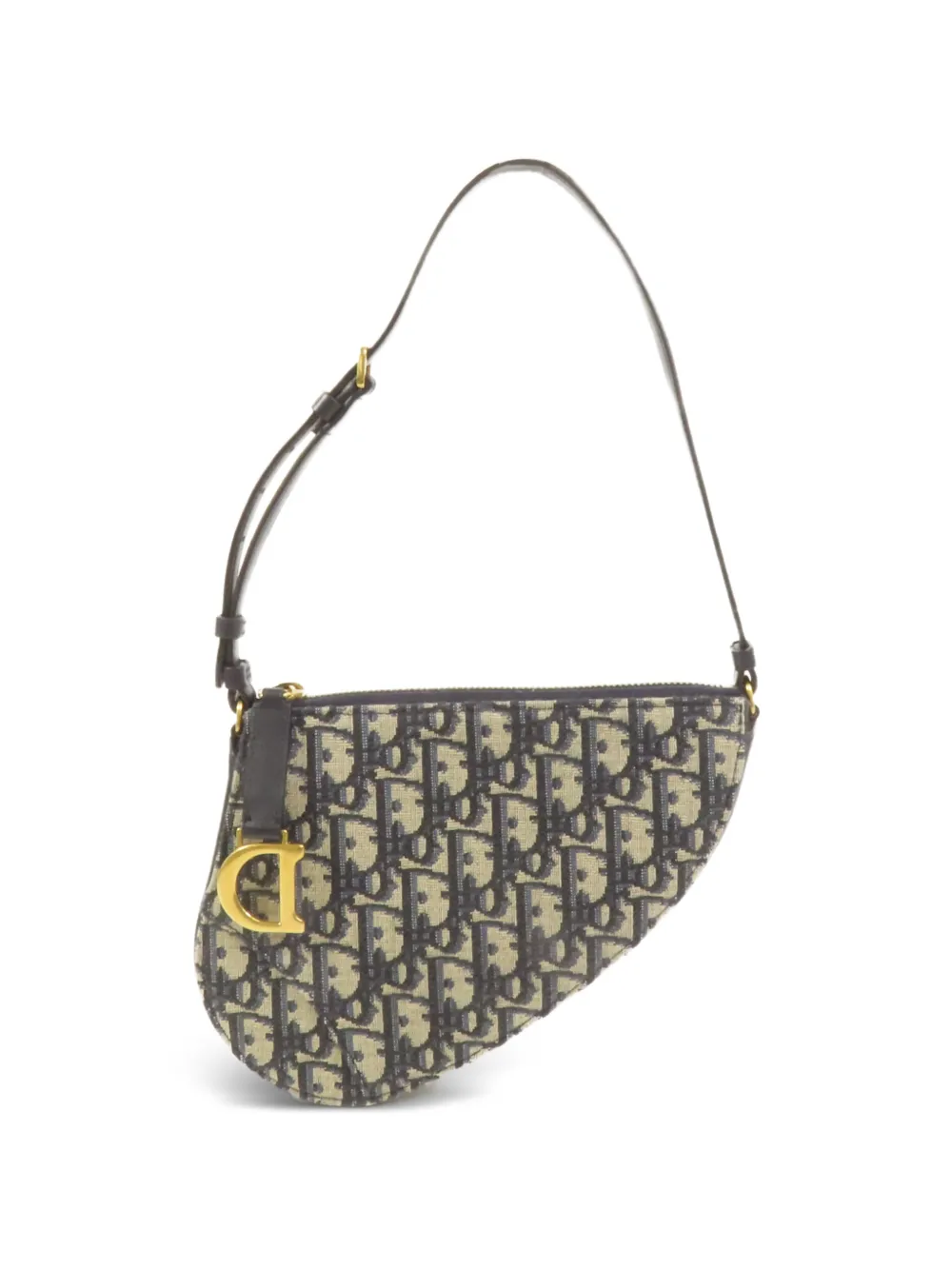 Christian Dior Pre-Owned Saddle Rodeo shoulder bag - Blu