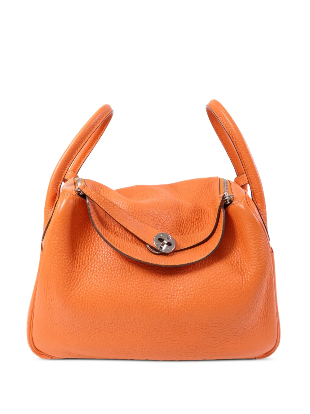 Hermès Pre-Owned 30 Lindy shoulder bag - Arancione