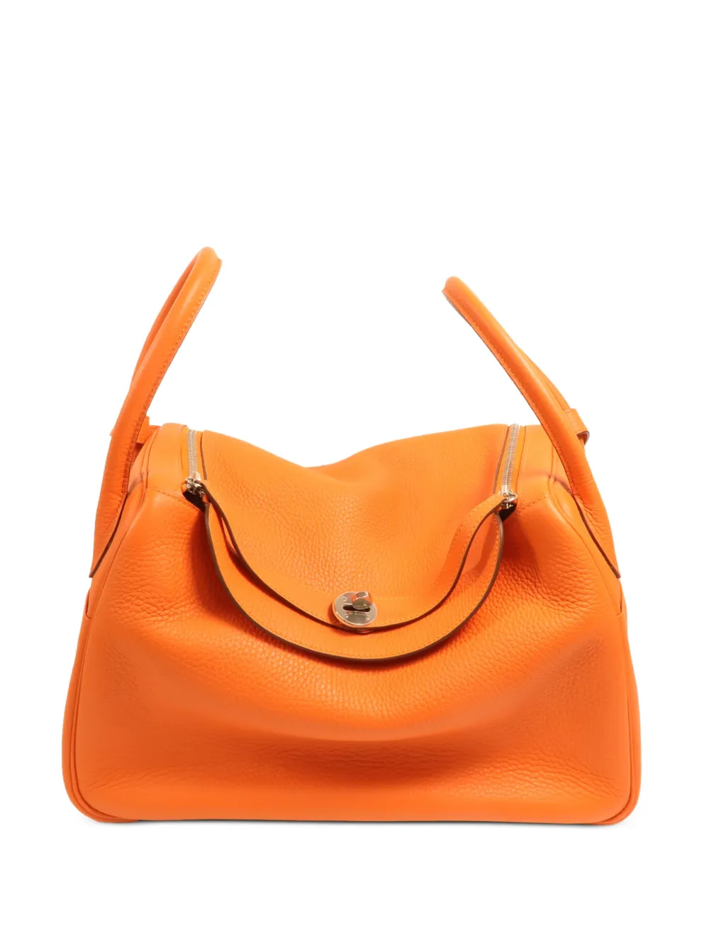 Hermès Pre-Owned Lindy 34 shoulder handbag - Arancione