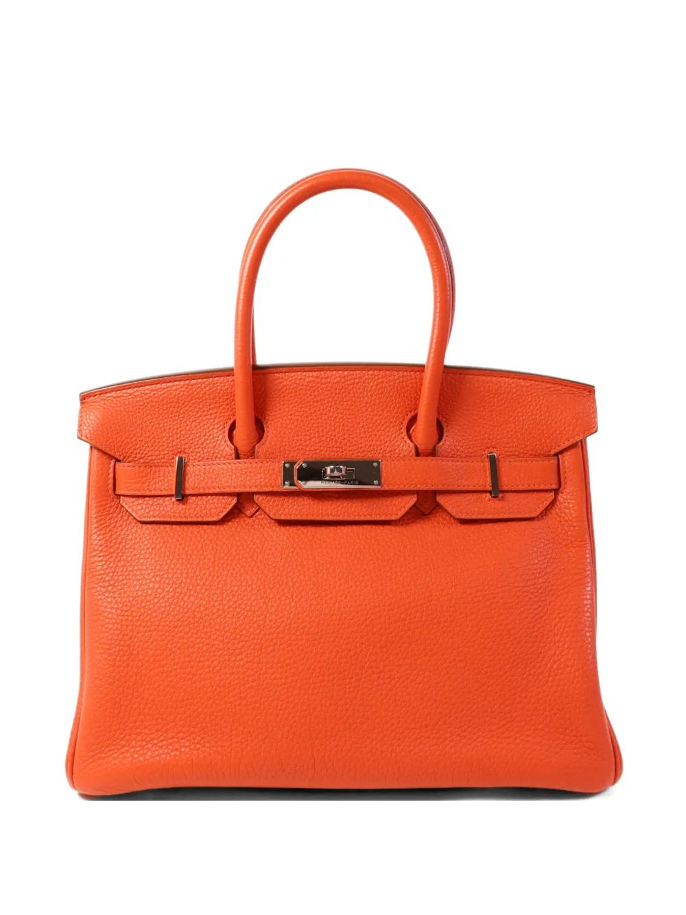 Hermès Pre-Owned 2012 Birkin 30 tote bag - Arancione