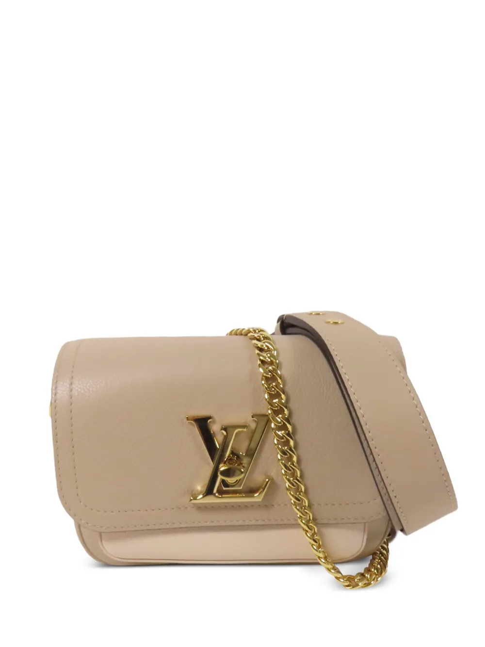 Louis Vuitton Pre-Owned Lockme Tender shoulder bag - Toni neutri