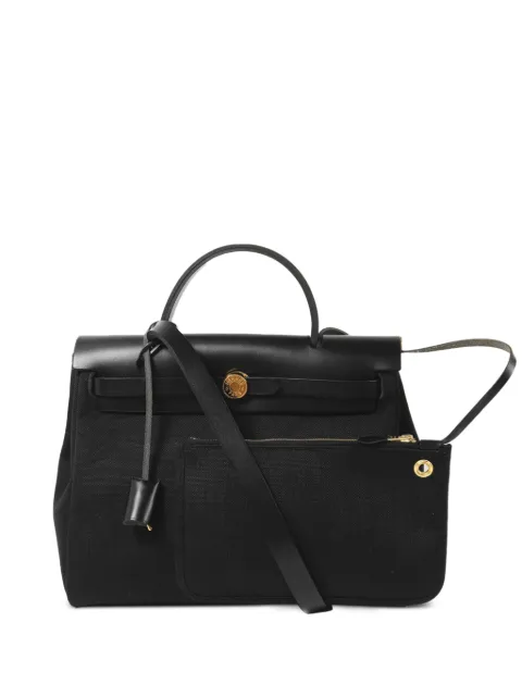 Hermès Pre-Owned PM Herbag logo-detail tote bag