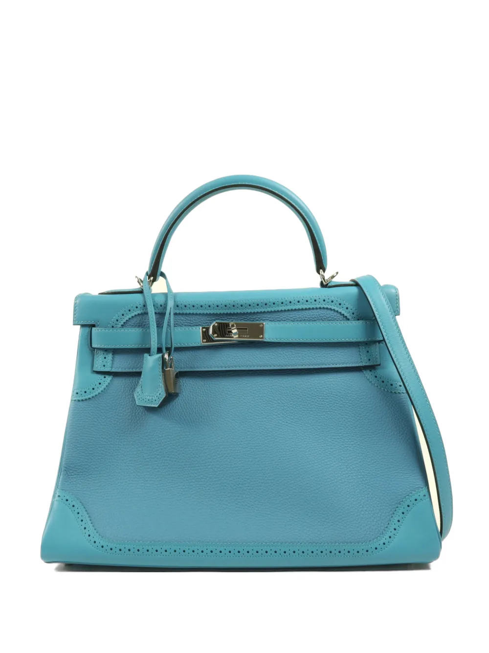 Hermès Pre-Owned 20015 Kelly Ghillies tote - Blu