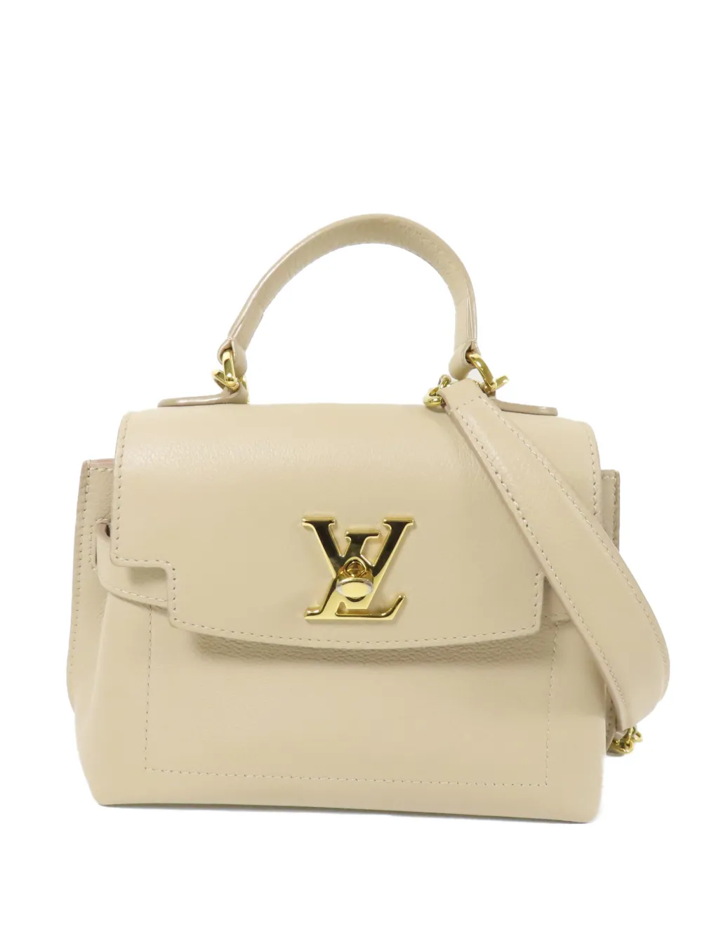 Louis Vuitton Pre-Owned Lockme Ever mini shoulder bag - Neutrals
