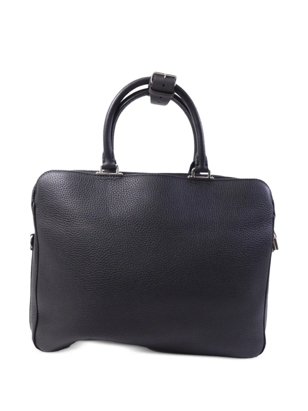 Louis Vuitton Pre-owned Armand Pebbled Briefcase in Black, view 2