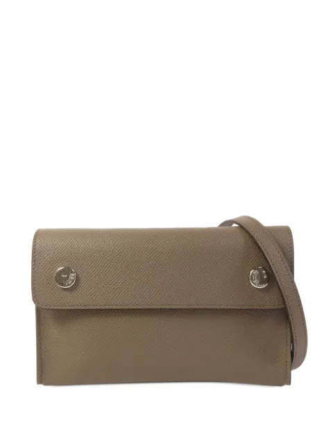 Hermès Pre-Owned  Hermèsnap Wallet leather crossbody bag