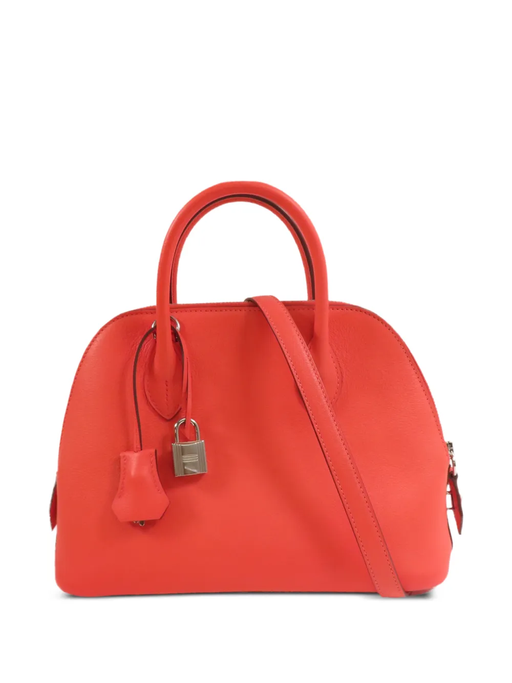 Hermès Pre-Owned 2021 Bolide leather tote bag - Arancione