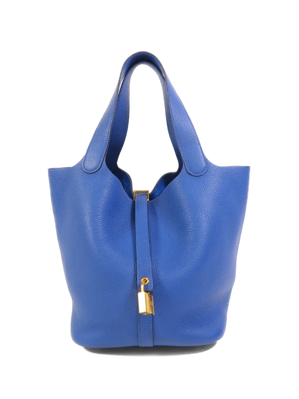 Hermès Pre-Owned MM Picotin Lock shoulder bag - Blu
