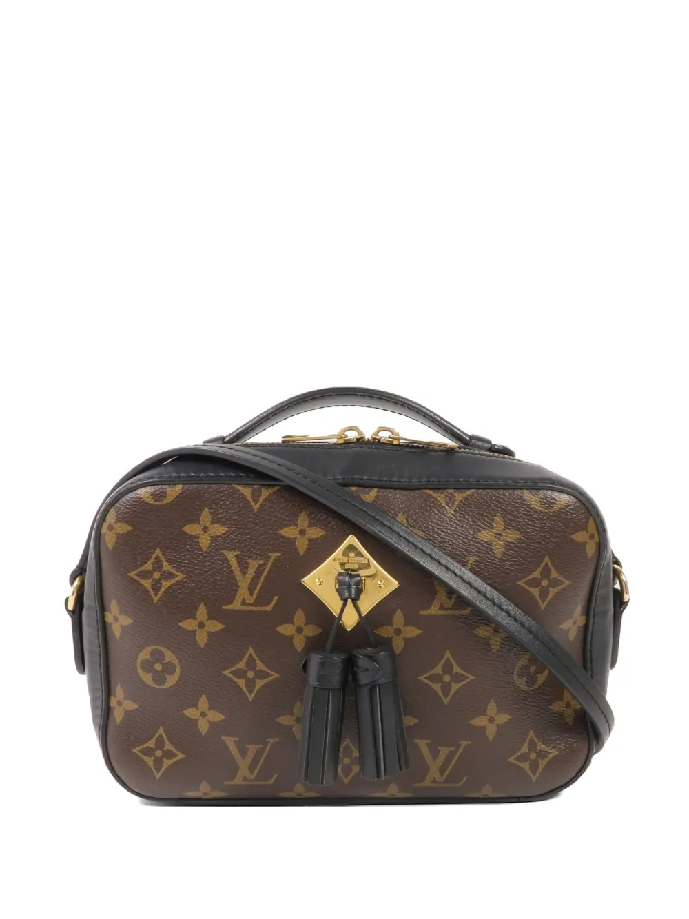 Louis Vuitton Pre-Owned Saintonge Monogram canvas satchel - Marrone