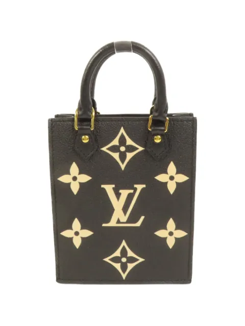 Louis Vuitton Pre-Owned Petit Sac Plat Monogram mini tote bag