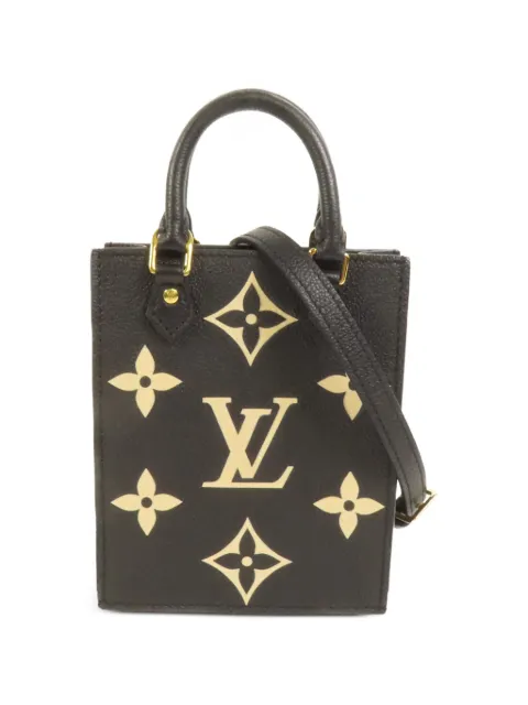 Louis Vuitton Pre-Owned Petit Sac Plat Monogram mini tote bag