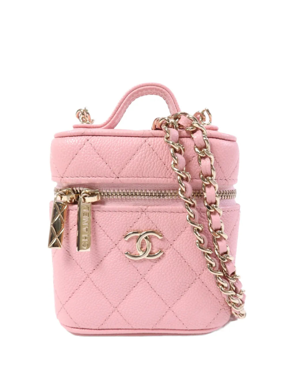 CHANEL Pre-Owned interlocking-CC shoulder bag - Rosa
