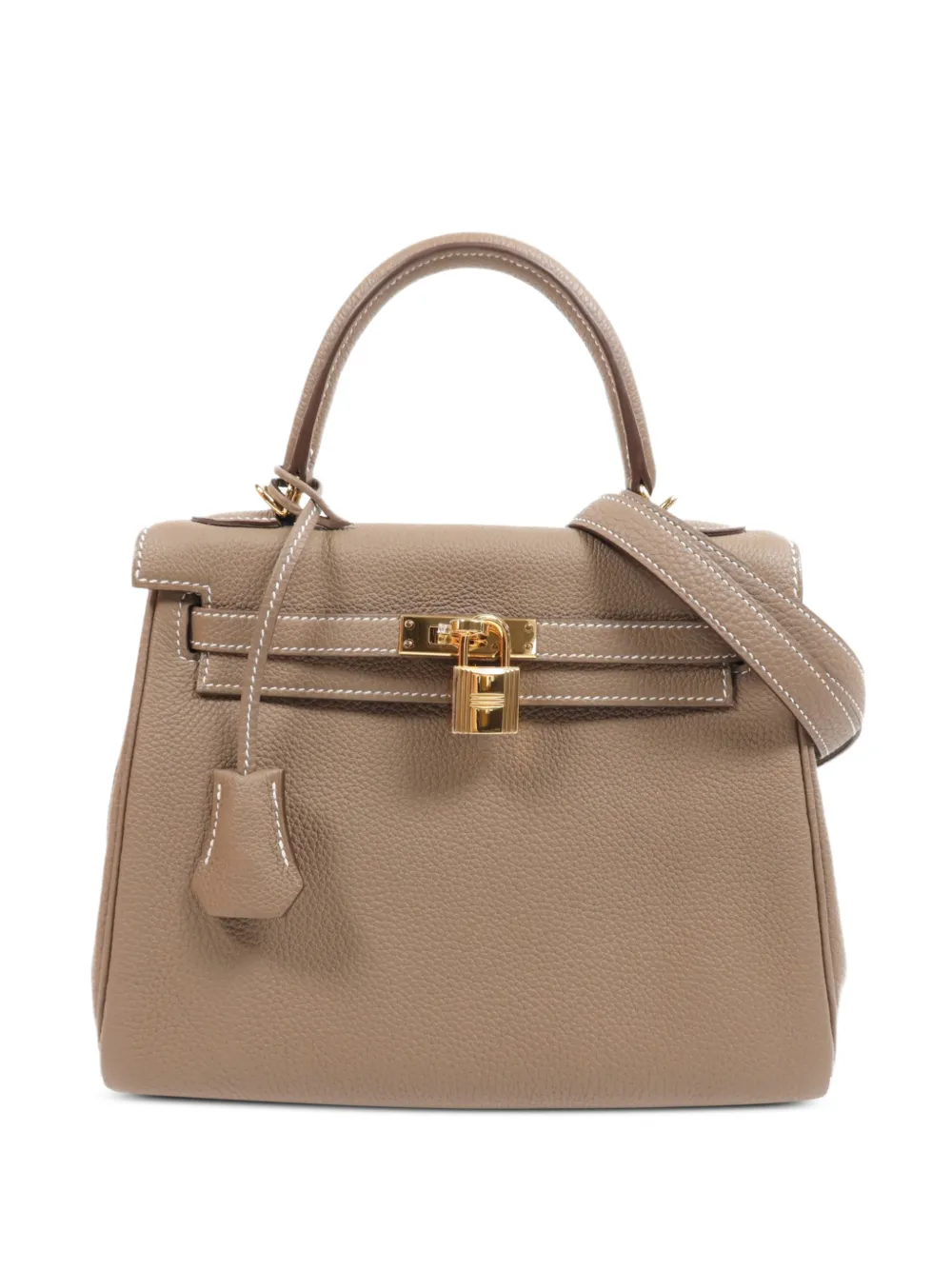 Hermès Pre-Owned Kelly 25 two-way handbag - Marrone