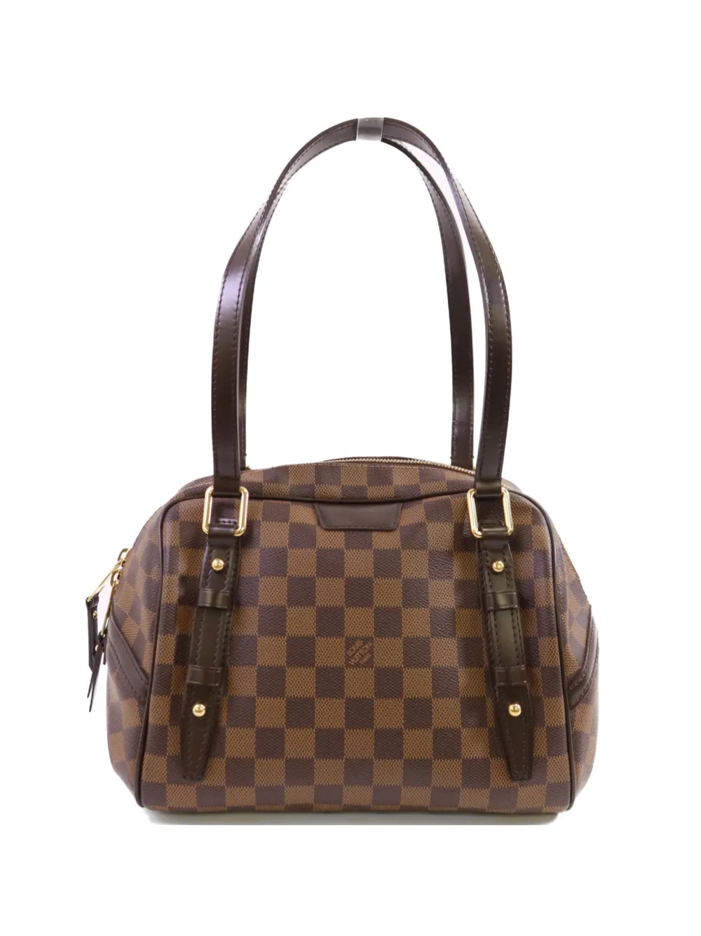 Louis Vuitton Pre-Owned PM Damier Ebene Rivington shoulder bag - Marrone