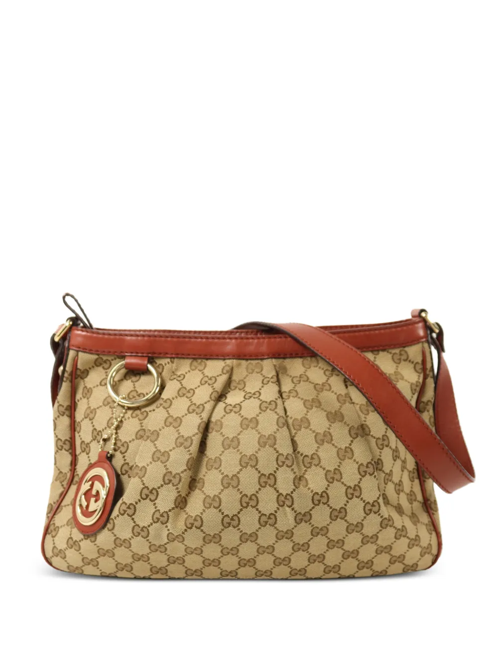 Gucci Pre-Owned GG canvas shoulder bag - Toni neutri