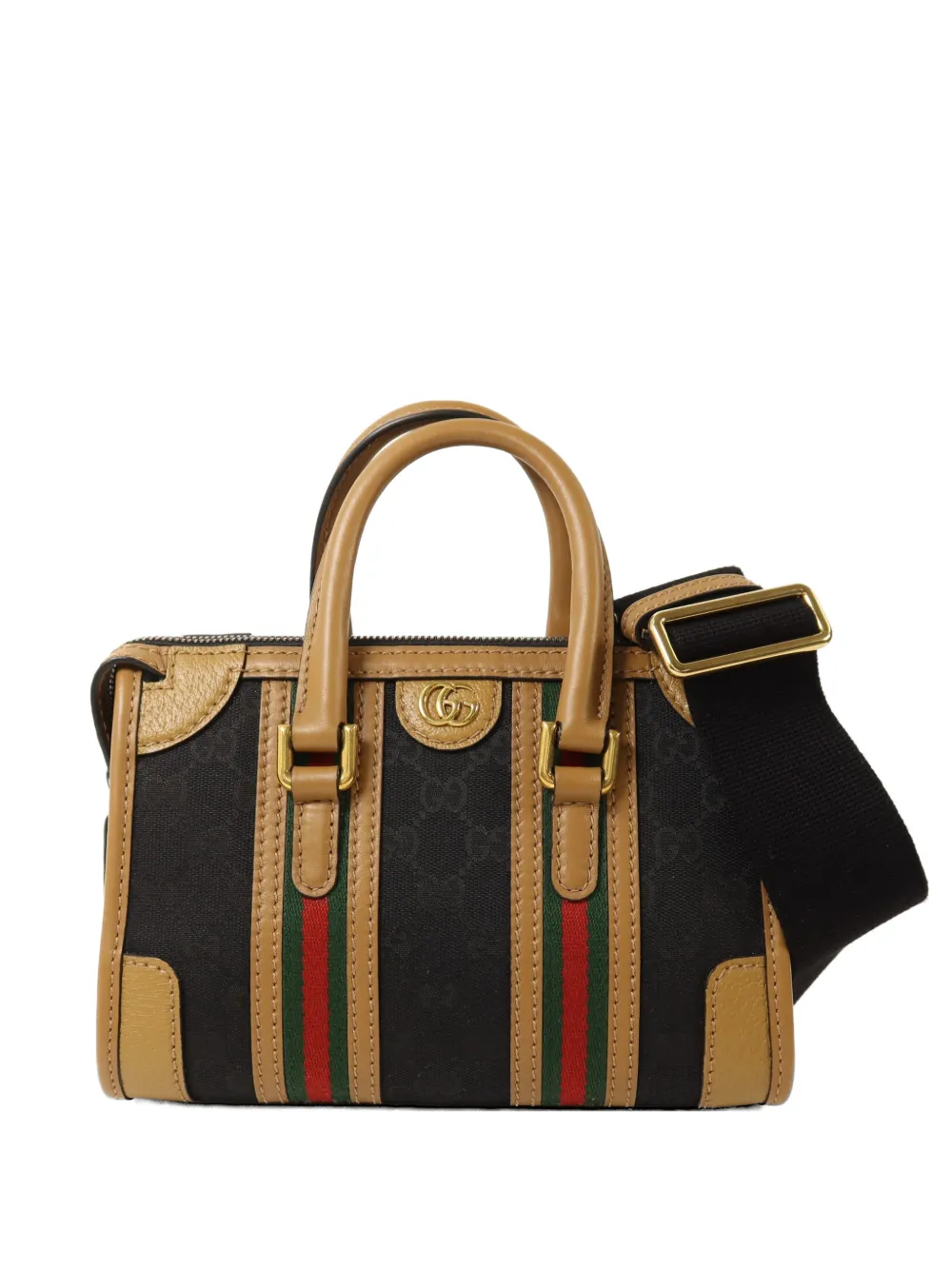 Gucci Pre-Owned mini GG canvas top handle bag - Toni neutri