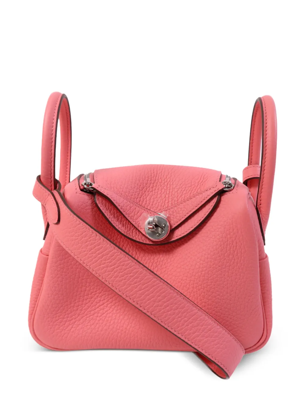 Hermès Pre-Owned Mini Lindy two-way handbag - Rosa