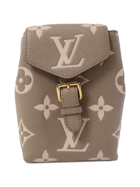 Louis Vuitton Pre-Owned mini sac à dos monogrammé Empreinte